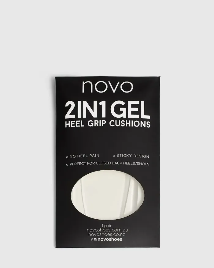 2 IN 1 GEL HEEL GRIP CUSHION Beige Women Foot and Shoe Care NOVO Shoes