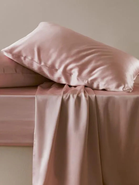 22MM 3PCS Fitted Sheet Set Home Lilysilk Silk Bedding Sets