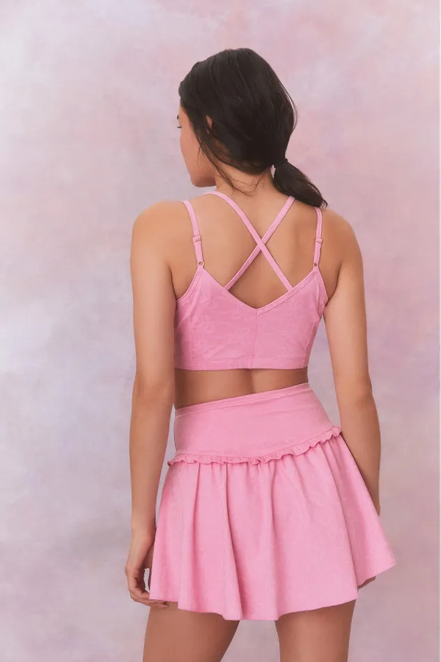 Active Women LoveShackFancy Vanina Bow Print Active Skort Rosabelle Active Women LoveShackFancy Vanina Bow Print Active Skort Rosabelle