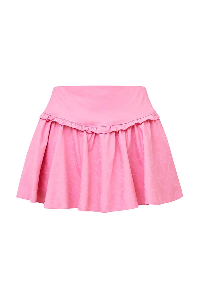 Active Women LoveShackFancy Vanina Bow Print Active Skort Rosabelle Active Women LoveShackFancy Vanina Bow Print Active Skort Rosabelle