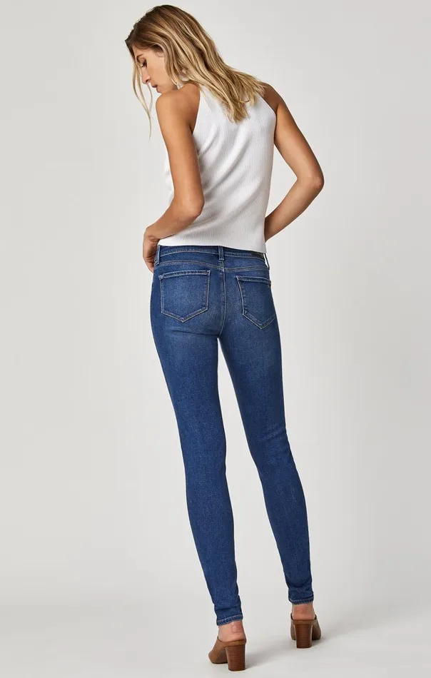 Adriana Mid Rise Super Skinny In Indigo SuperSoft Women Mavi Jeans Denim Adriana Mid Rise Super Skinny In Indigo SuperSoft Women Mavi Jeans Denim