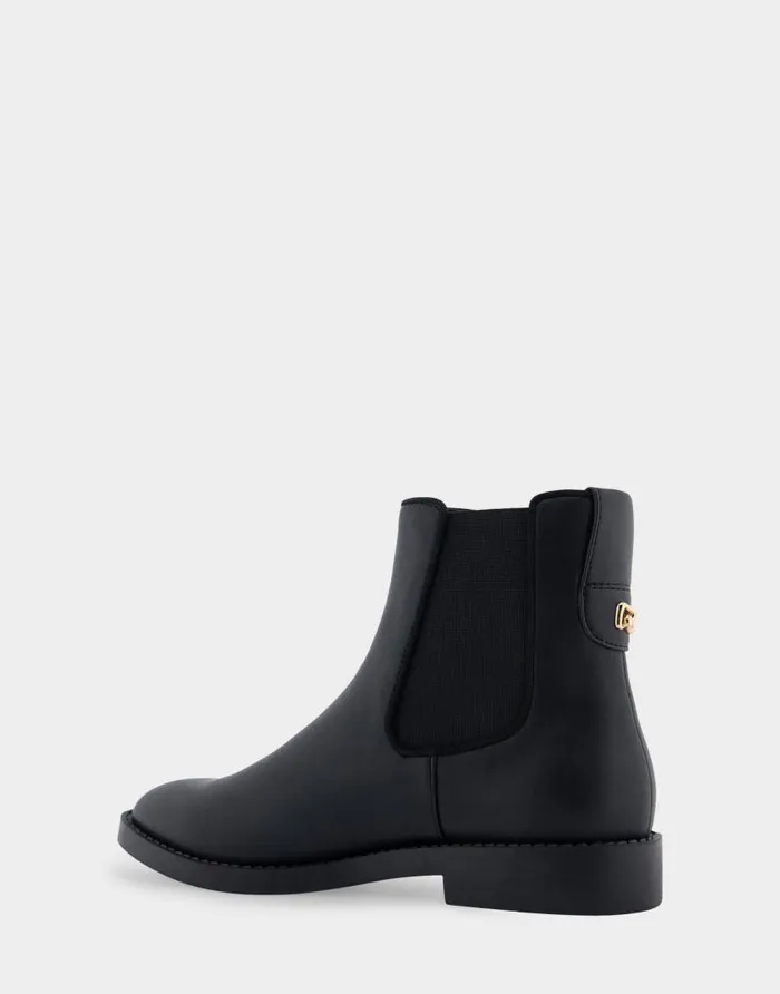 Aerosoles Comfortable Women039s Ankle Boot In Black Faux Leather Black Faux Leather Women Heeled Boots