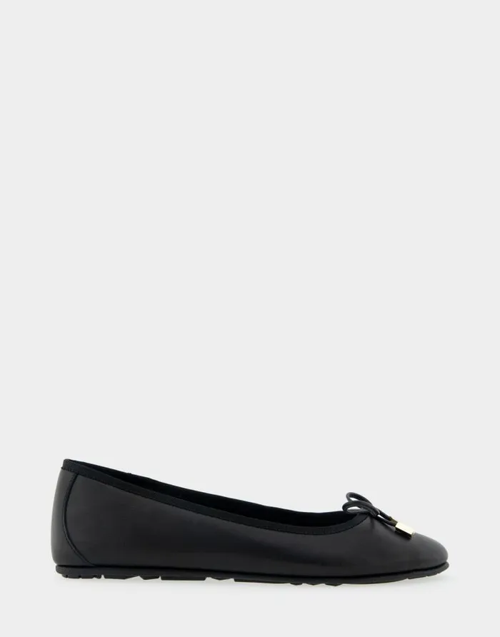 Aerosoles Comfortable Women039s Ballet Flat In Black Leather Black Genuine Leather Women Ballet Aerosoles Comfortable Women039s Ballet Flat In Black Leather Black Genuine Leather Women Ballet