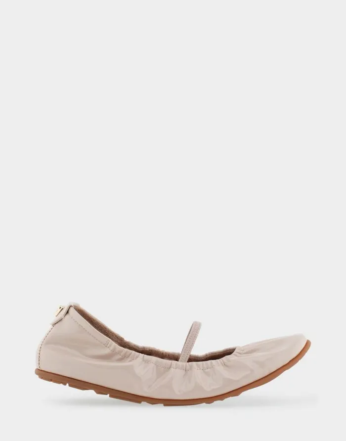 Aerosoles Comfortable Women039s Foldable Ballet Flat In Natural Patent Faux Leather Natural Patent Faux Leather Women Dress Aerosoles Comfortable Women039s Foldable Ballet Flat In Natural Patent Faux Leather Natural Patent Faux Leather Women Dress