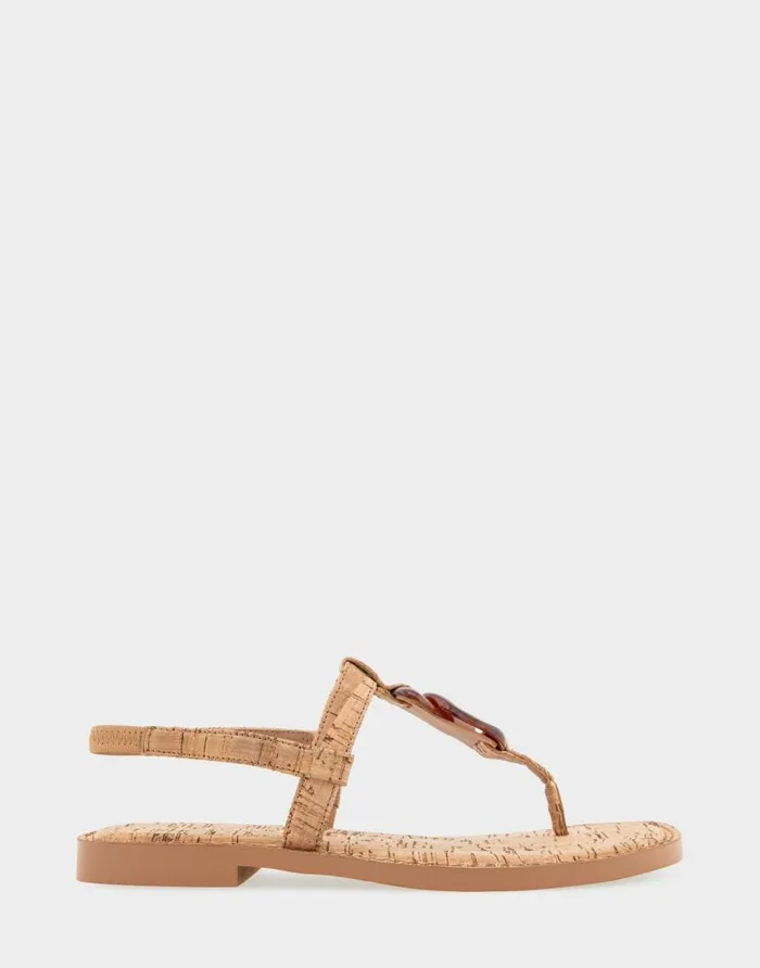 Aerosoles Comfortable Women039s Ornamented Slingback Strap Thong Sandal In Cork Cork Cork Women Slides Aerosoles Comfortable Women039s Ornamented Slingback Strap Thong Sandal In Cork Cork Cork Women Slides