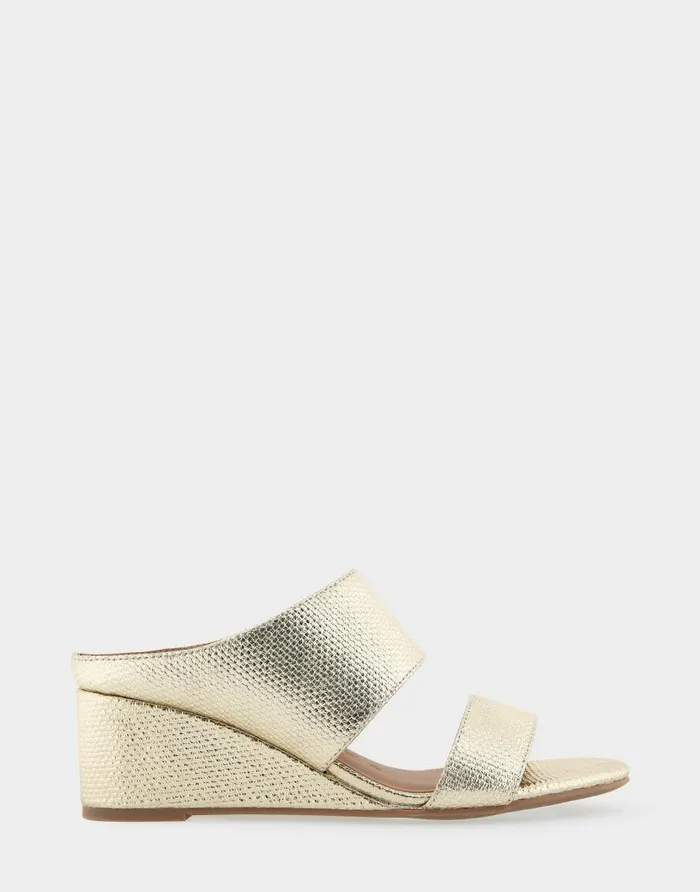 Aerosoles Comfortable Women039s Two Band Mid Wedge Slide Sandal In Soft Gold Canvas Faux Leather Soft Gold Canvas Faux Leather Women Dress Aerosoles Comfortable Women039s Two Band Mid Wedge Slide Sandal In Soft Gold Canvas Faux Leather Soft Gold Canvas Faux Leather Women Dress