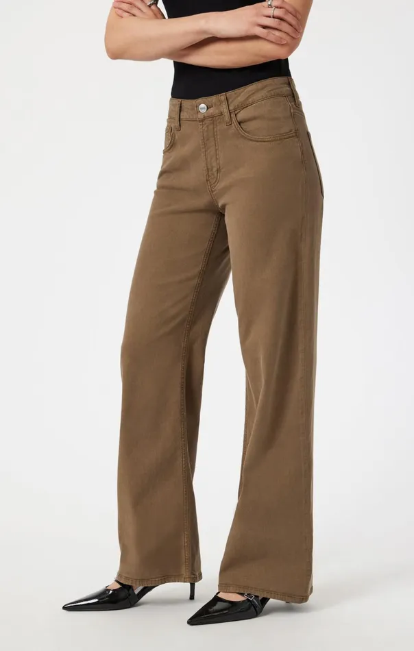 Alena Straight Leg In Brindle Luxe Twill Women Mavi Jeans Pants Alena Straight Leg In Brindle Luxe Twill Women Mavi Jeans Pants