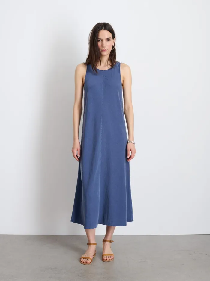 Alex Mill Dresses Skirts Women Scarlett Slip Dress Dusty Blue
