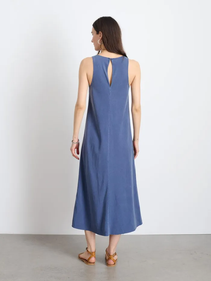 Alex Mill Dresses Skirts Women Scarlett Slip Dress Dusty Blue