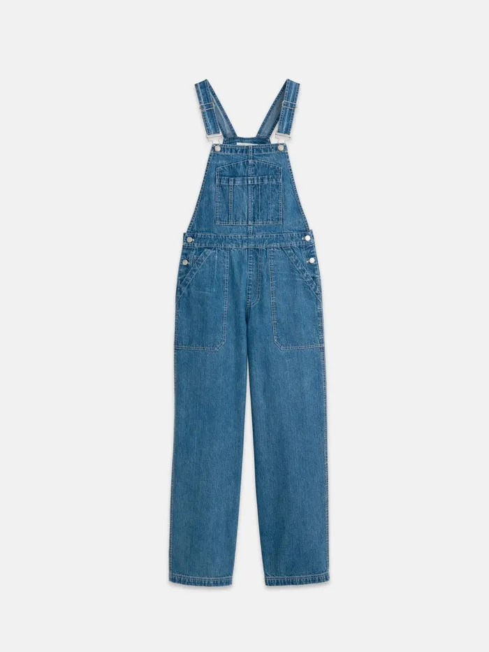 Alex Mill Jumpsuits Women Lili Overall In Denim Paris Medium Wash