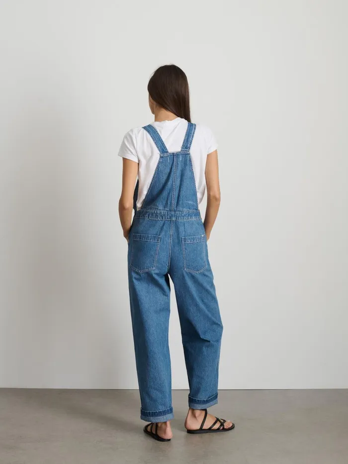 Alex Mill Jumpsuits Women Lili Overall In Denim Paris Medium Wash