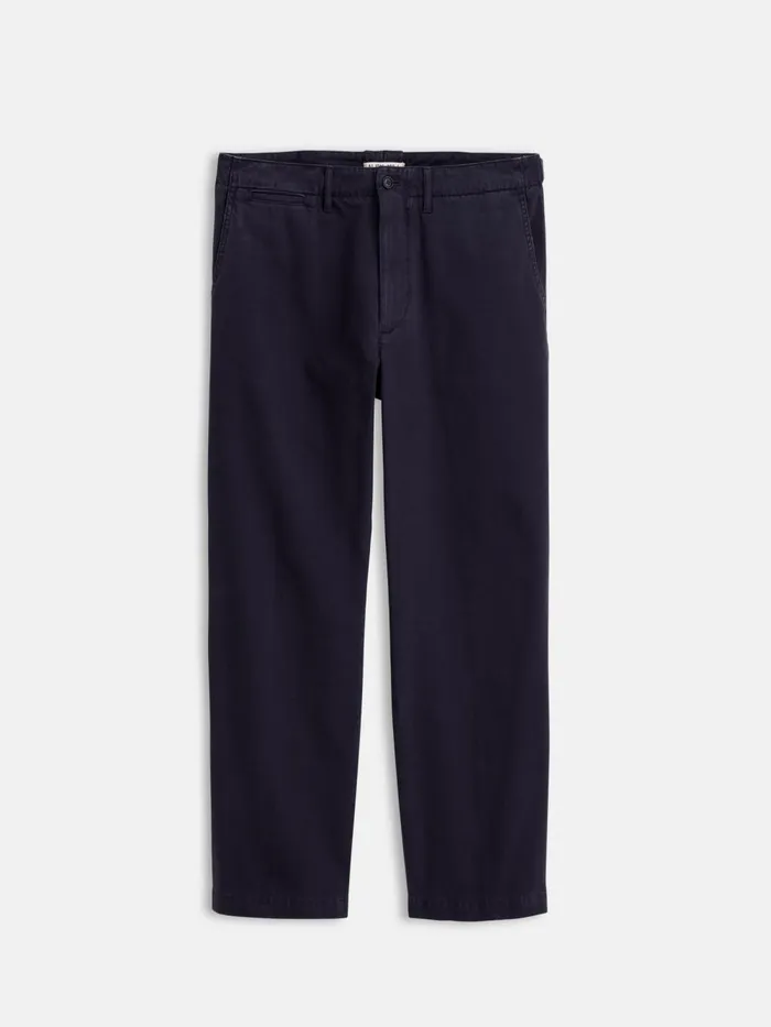 Alex Mill Suiting Blazers Men Straight Leg Pant In Vintage Washed Chino Dark Navy