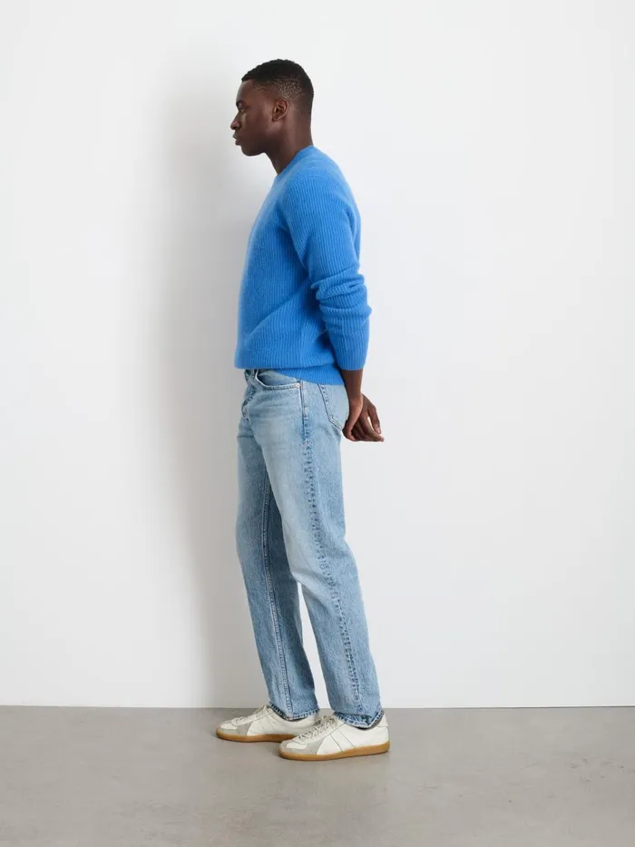 Alex Mill Sweaters Women Jordan Sweater In Washed Cashmere French Blue
