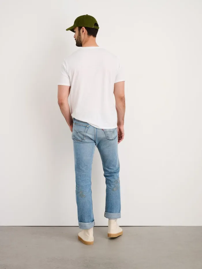 Alex Mill Tees Polos Men Lightweight Mercer Tee White