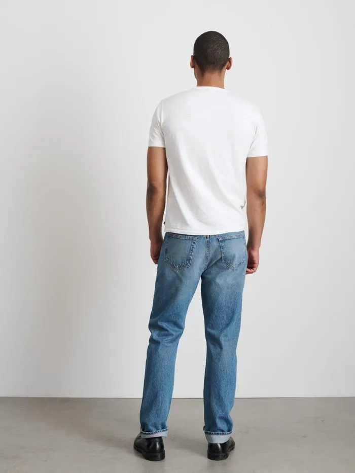Alex Mill Tees Polos Men Standard TShirt In Slub Cotton White