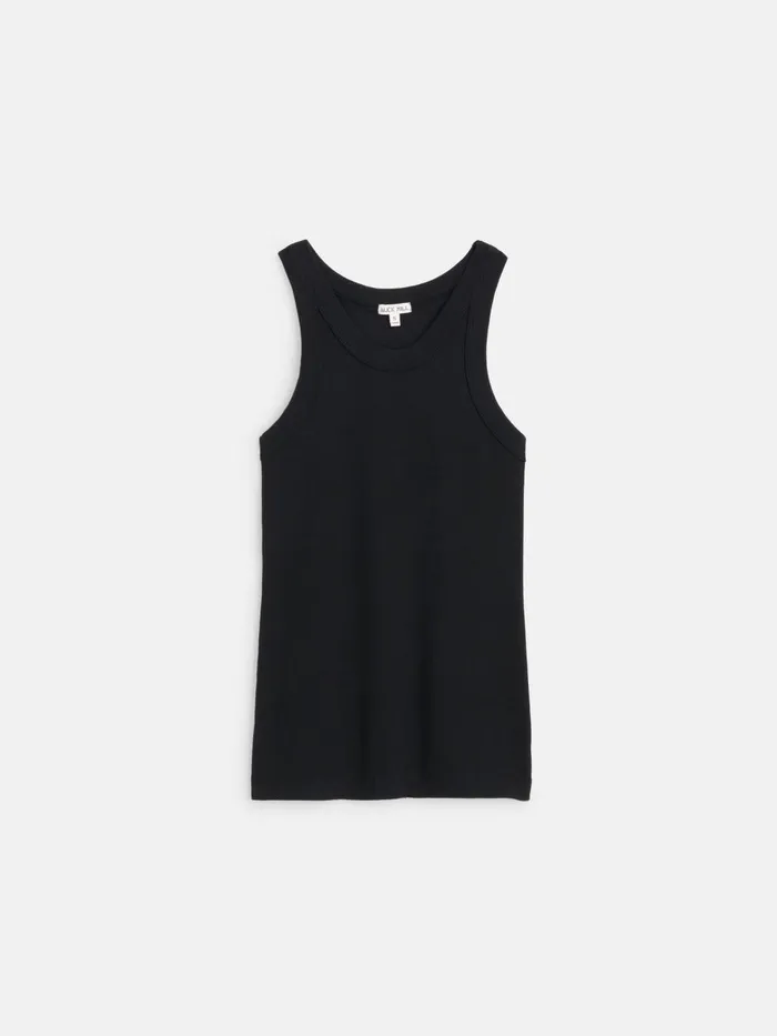 Alex Mill Tees Tanks Women Everyday Rib Tank Black