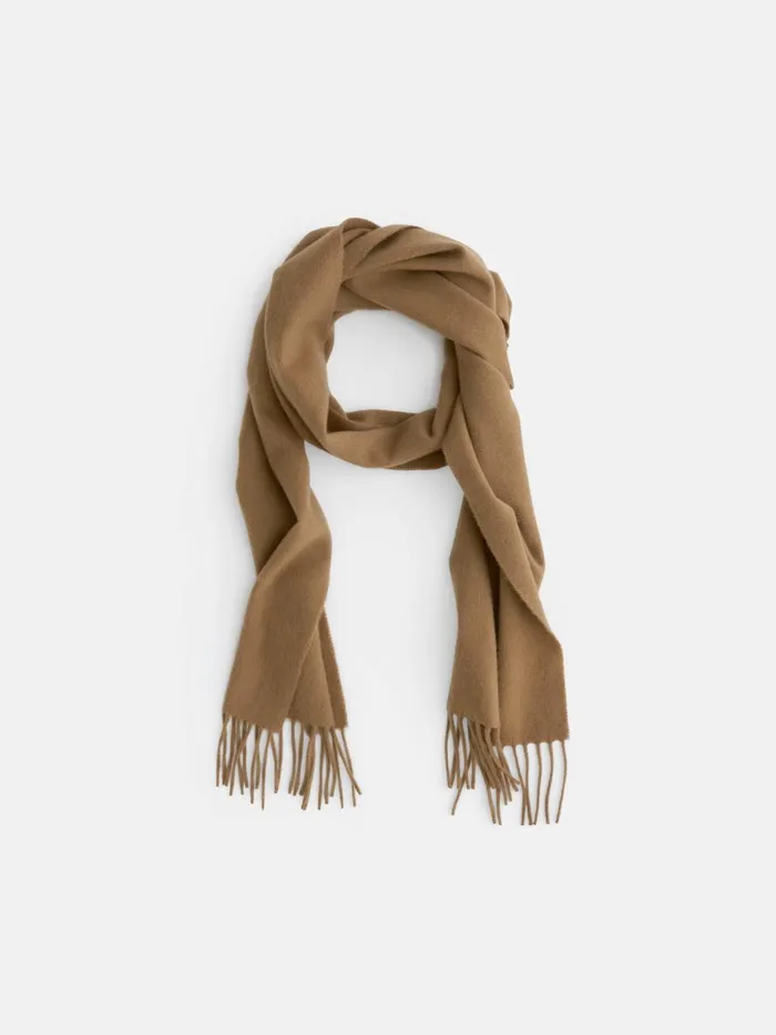 Alex Mill Women Joshua Ellis Cashmere Scarf Camel