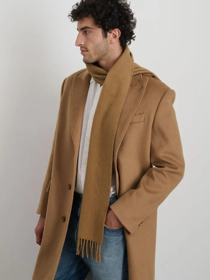 Alex Mill Women Joshua Ellis Cashmere Scarf Camel