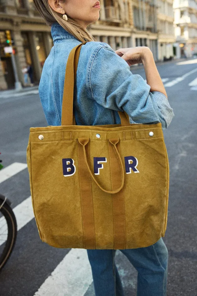 Alex Mill Women The Perfect Weekend Tote Golden Khaki