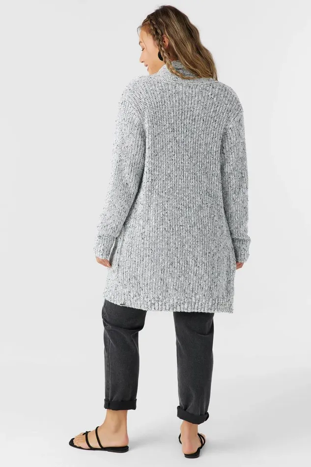 AMARA LONG CARDIGAN SWEATER Winter White Women O039NEILL Clothing