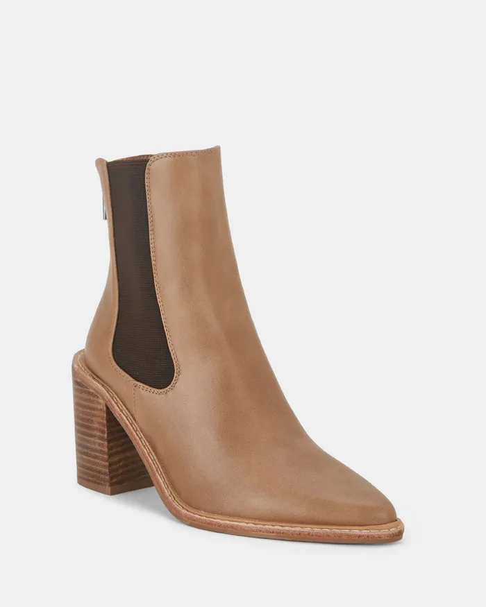 Ankle Boots NOVO Shoes Women KOMPTON CAMEL