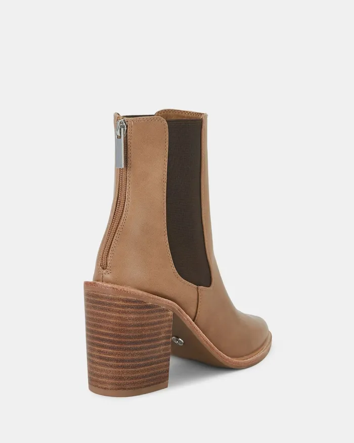 Ankle Boots NOVO Shoes Women KOMPTON CAMEL