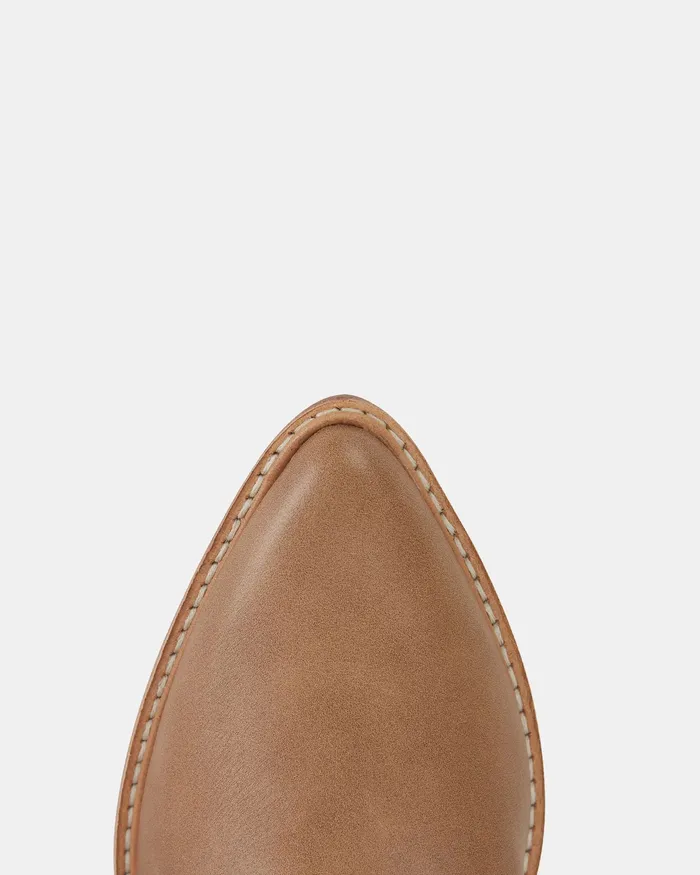 Ankle Boots NOVO Shoes Women KOMPTON CAMEL