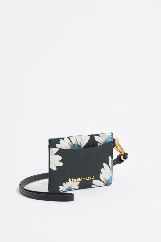 Anthracite Daisy Card Holder Daisy Anthracite Xs Women Bimba Y Lola Card Holders Anthracite Daisy Card Holder Daisy Anthracite Xs Women Bimba Y Lola Card Holders
