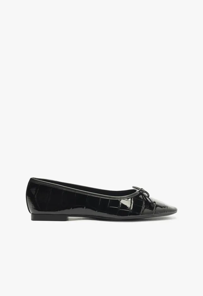 Arissa Ballet Flat Black Women Schutz Shoes Ballerinas