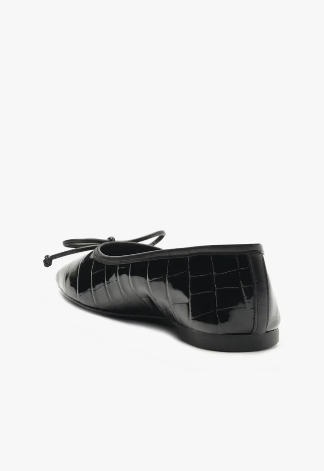 Arissa Ballet Flat Black Women Schutz Shoes Ballerinas
