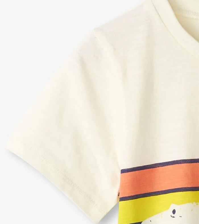 Baby and Toddler Boys Island Shark Graphic Tee Hatley