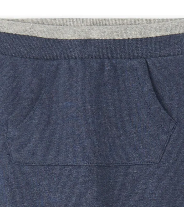Baby and Toddler Boys Navy Kangaroo Pocket Joggers Hatley