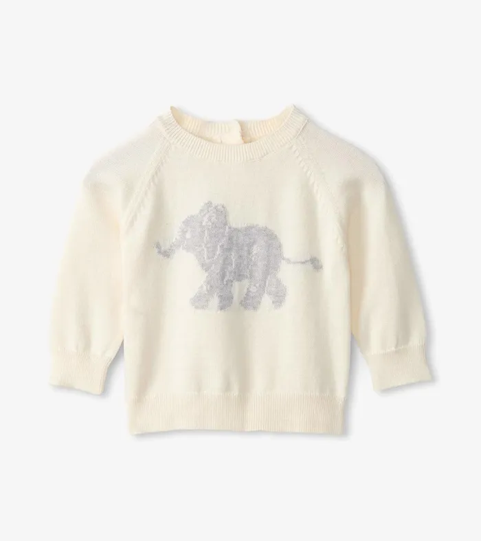Baby Elephant Pullover Sweater Hatley