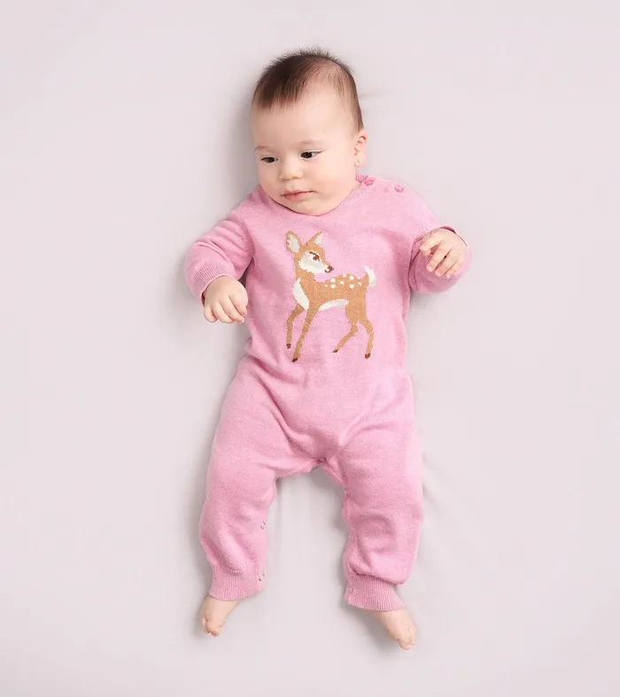 Baby Girls Baby Doe Sweater Romper Hatley