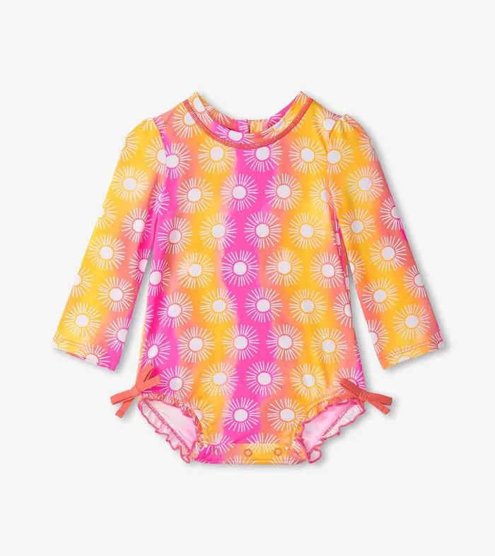 Baby Girls Sunshine Rashguard Swimsuit Hatley