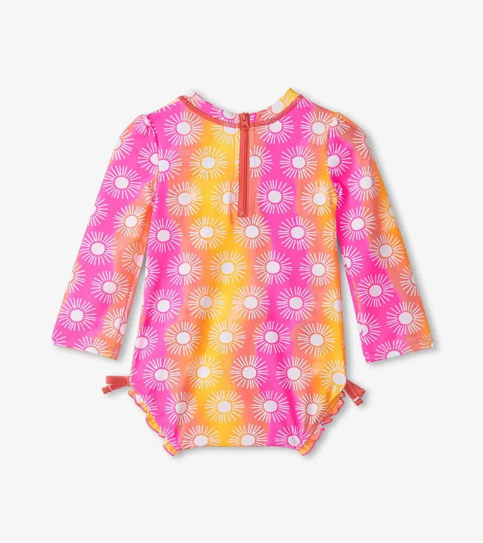 Baby Girls Sunshine Rashguard Swimsuit Hatley