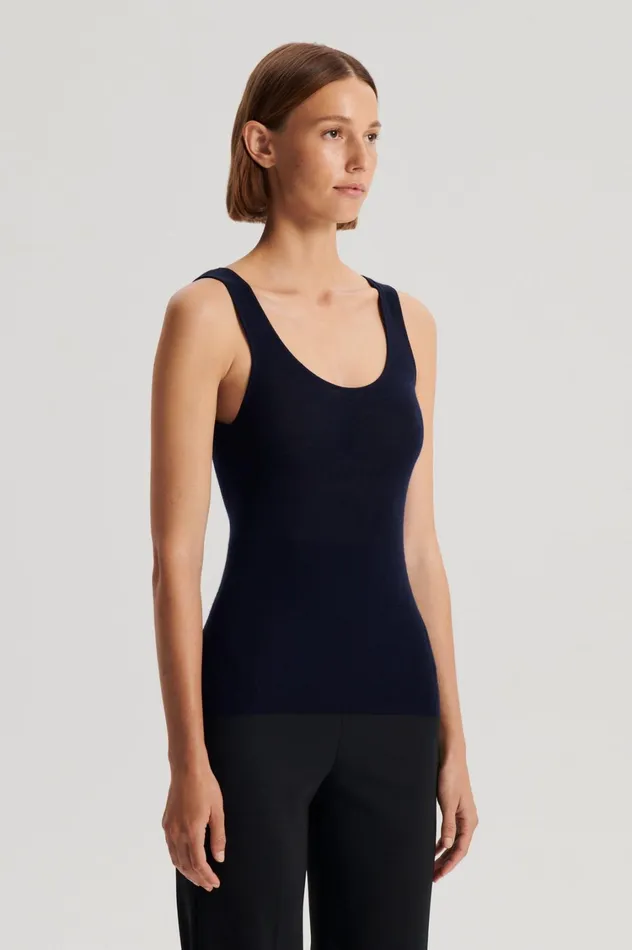 Babywool Women Scanlan Theodore BABYWOOL SINGLET Navy All