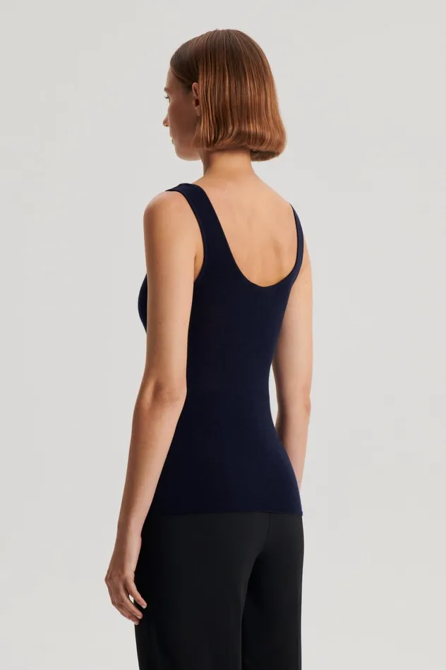 Babywool Women Scanlan Theodore BABYWOOL SINGLET Navy All