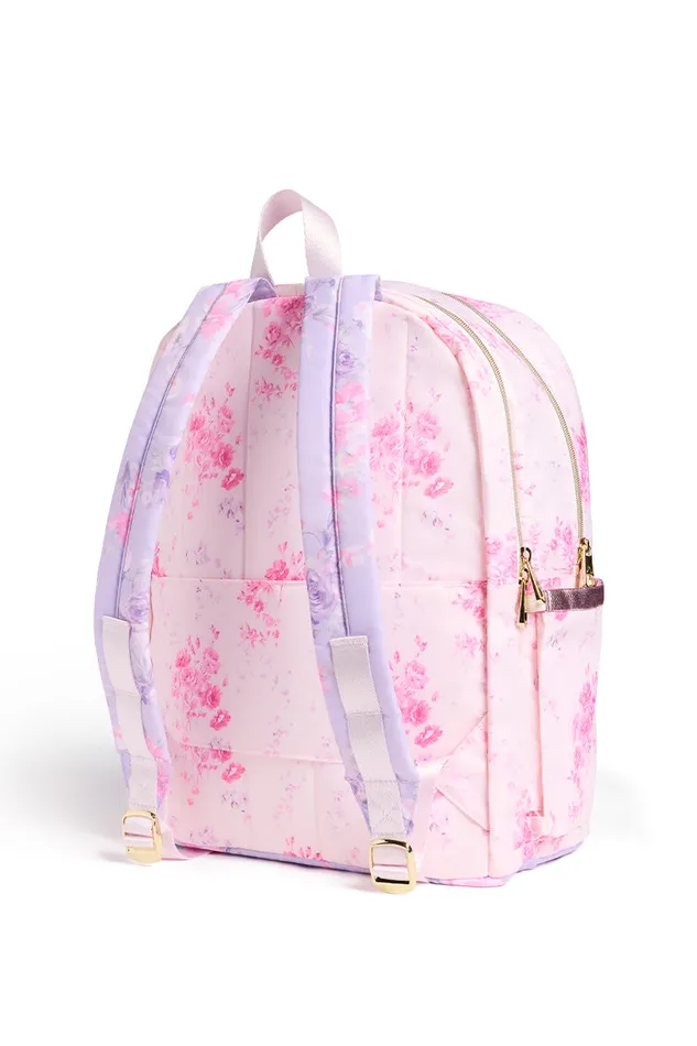 Bags and Travel Women LoveShackFancy State Kane Double Pocket Happy Thoughts