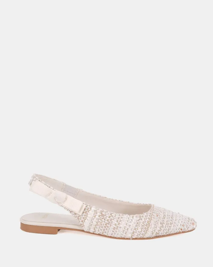 Ballet Flats CADANCE NATURAL TWEED Ballet Flats 8211 NOVO Shoes Women