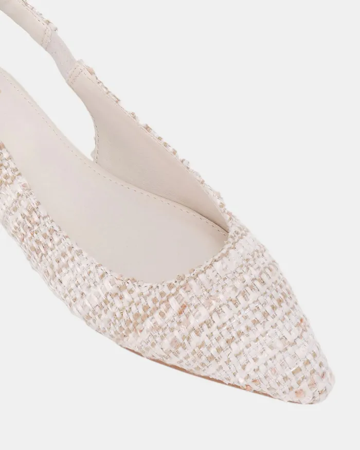Ballet Flats CADANCE NATURAL TWEED Ballet Flats 8211 NOVO Shoes Women