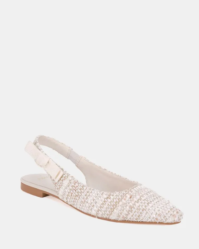 Ballet Flats CADANCE NATURAL TWEED Ballet Flats 8211 NOVO Shoes Women