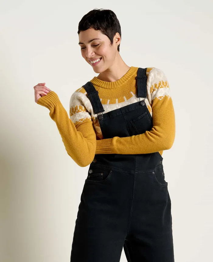 Balsam Seeded Denim Overall Washed Black Women8217s Jumpsuits and Overalls ToadandCo