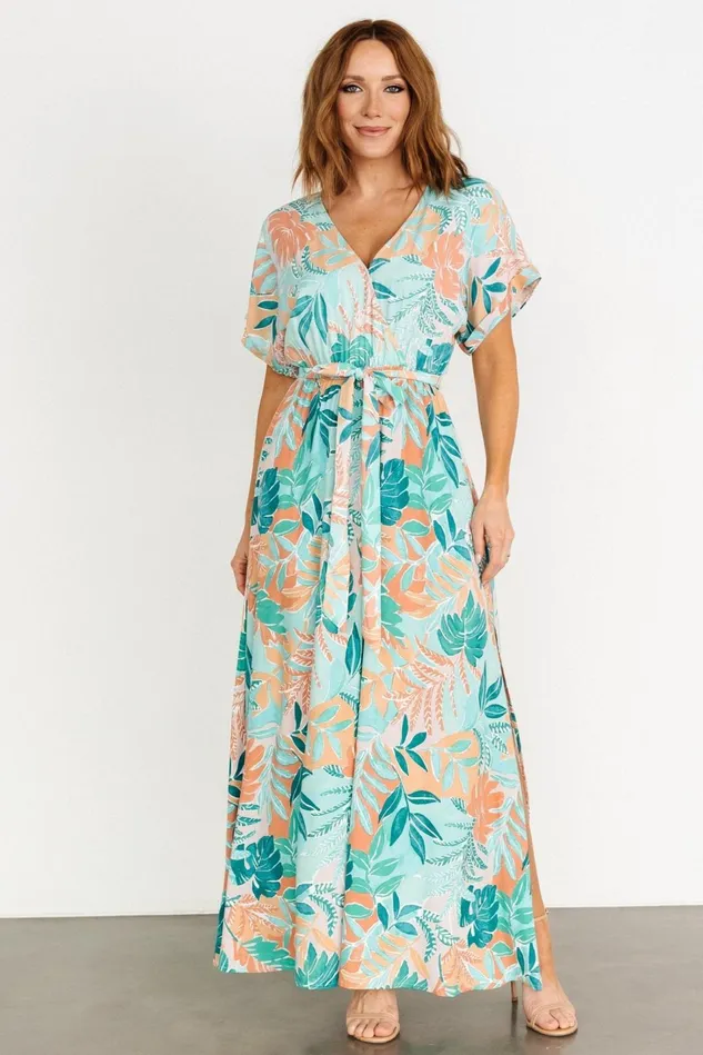 Baltic Born Cover Ups Women Belize Maxi Dress Multi Print