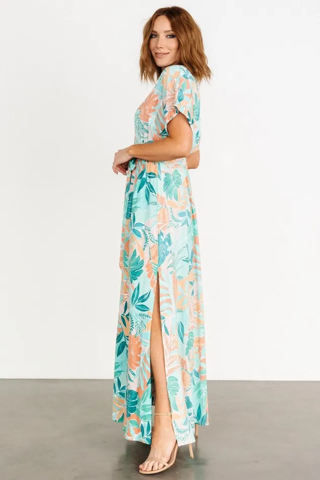 Baltic Born Cover Ups Women Belize Maxi Dress Multi Print Baltic Born Cover Ups Women Belize Maxi Dress Multi Print