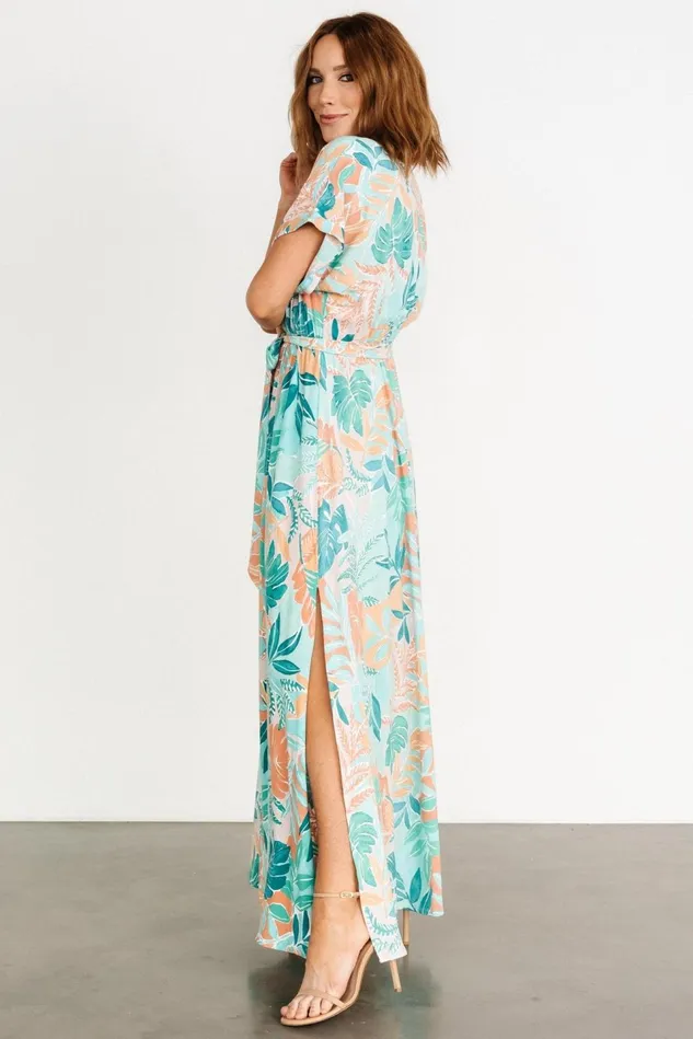 Baltic Born Cover Ups Women Belize Maxi Dress Multi Print Baltic Born Cover Ups Women Belize Maxi Dress Multi Print