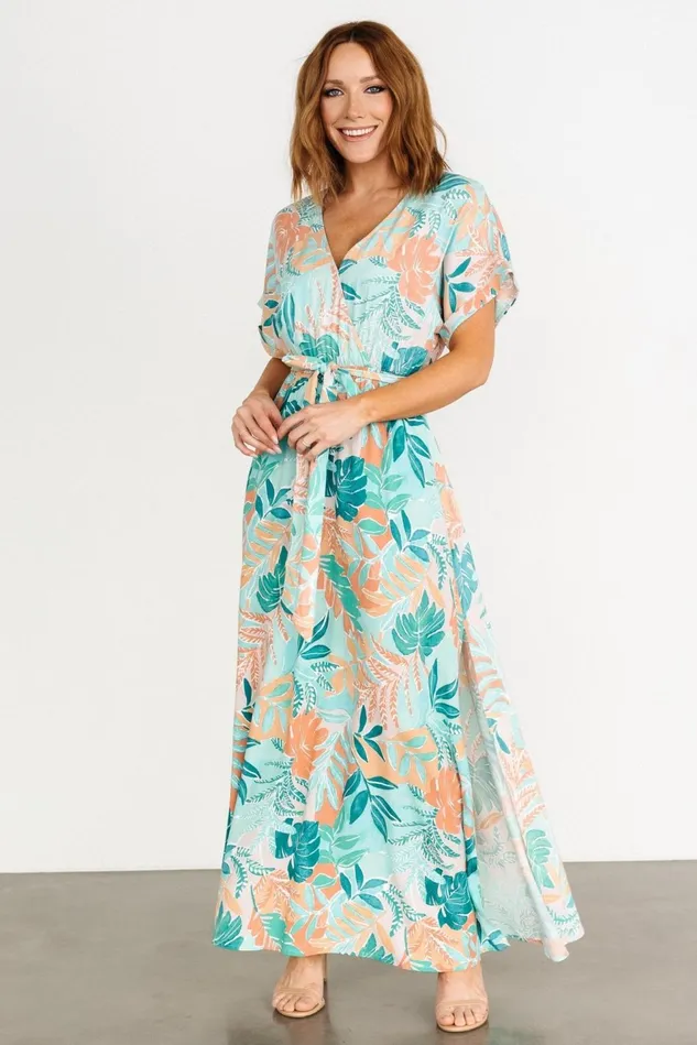 Baltic Born Cover Ups Women Belize Maxi Dress Multi Print Baltic Born Cover Ups Women Belize Maxi Dress Multi Print