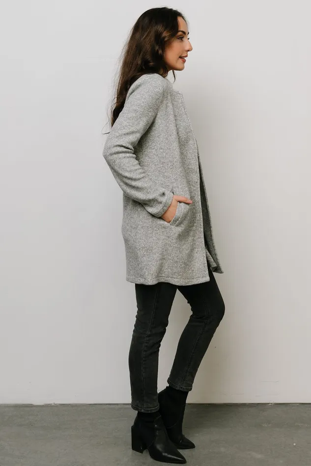 Baltic Born Outerwear Women Knoll Notch Jacket Gray