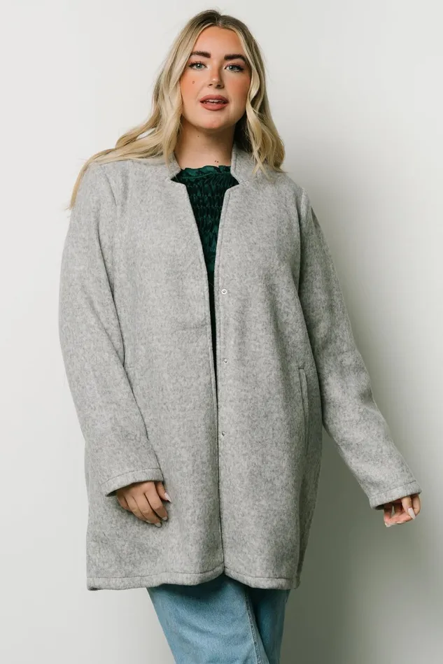 Baltic Born Outerwear Women Knoll Notch Jacket Gray