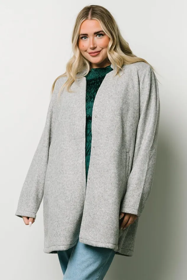 Baltic Born Outerwear Women Knoll Notch Jacket Gray